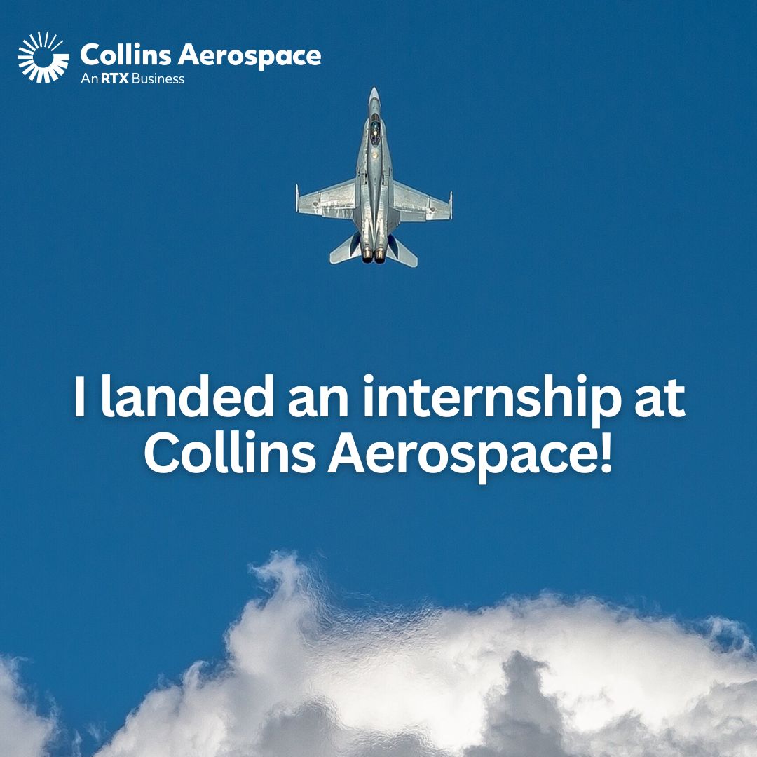 Annalise's Collins Aerospace co-op announcement